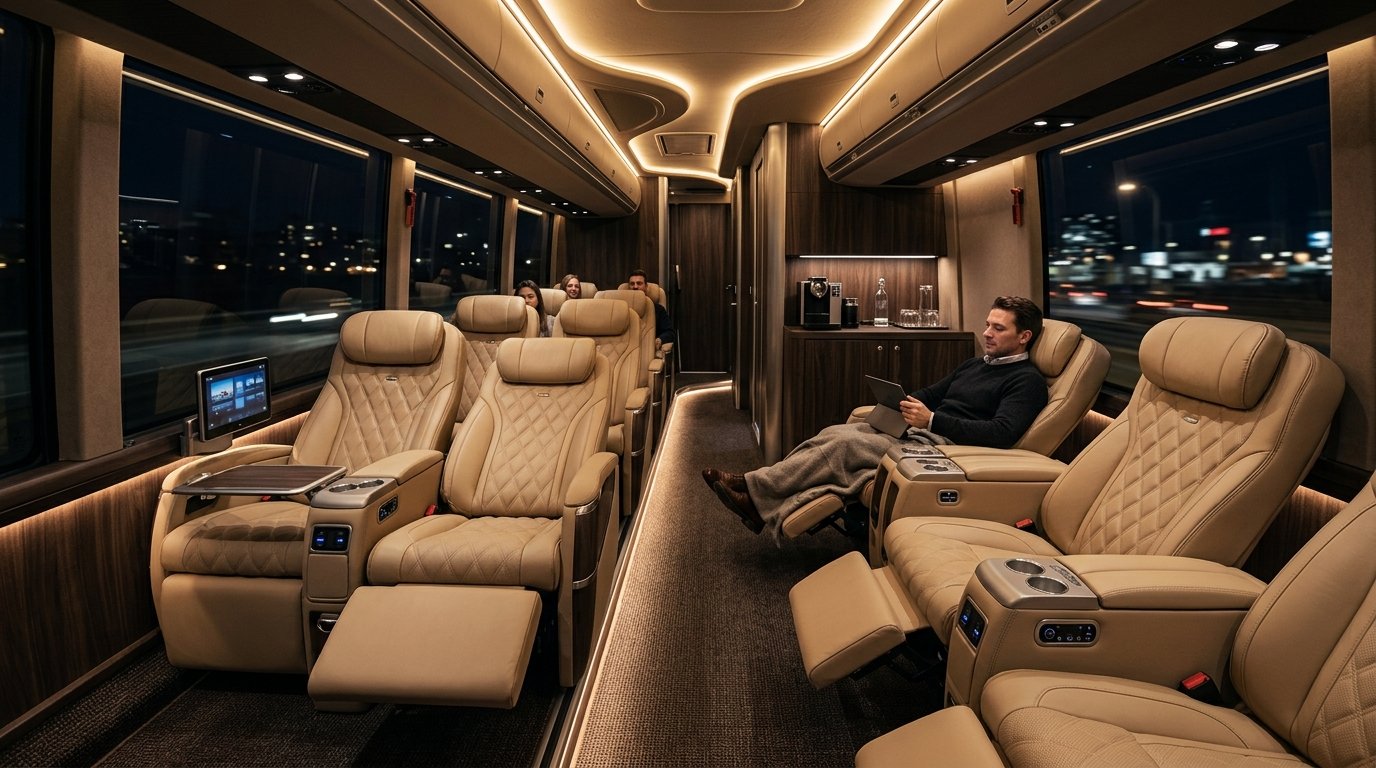 VIP Bus Interior Seats